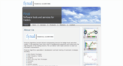 Desktop Screenshot of joomula.fin-alg.com